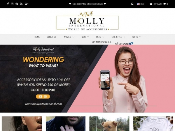 mollyinternational.com