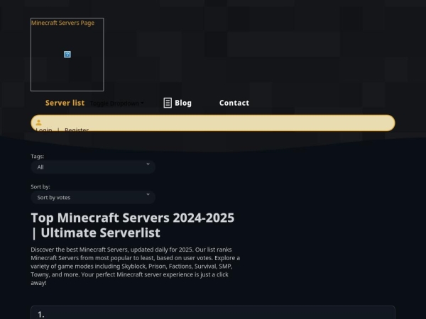 minecraftservers.page