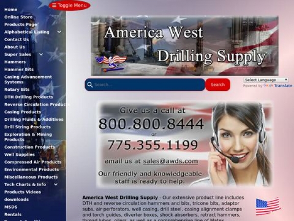 americawestdrillingsupply.com