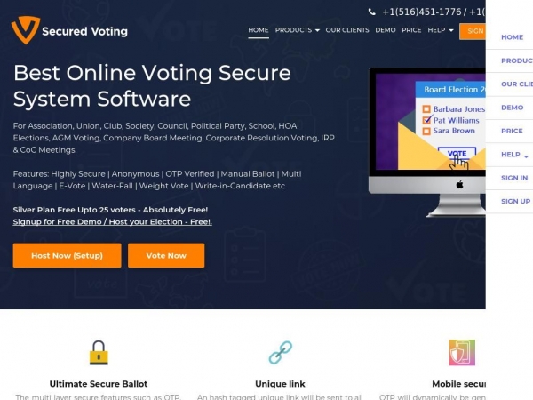 securedvoting.com